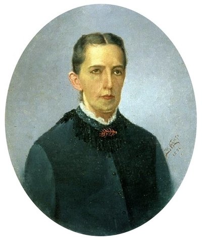 Portrait of Maria Luiza de Almeida Moraes (Bust of a Lady Within a Painted Oval Frame) by Benedito Calixto